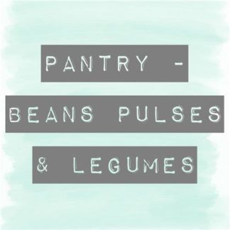 BEANS, PULSE & LEGUMES - PANTRY