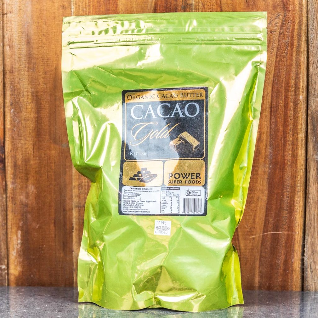 POWER SUPER FOODS Cacao Butter Chunks 1kg The Green Pantry