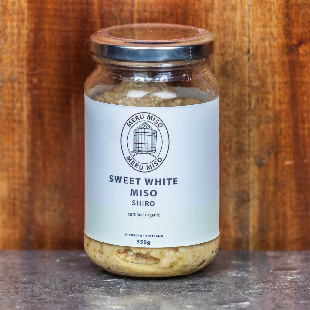 MERU MISO White Sweet Fresh Miso Paste 350g – The Green Pantry