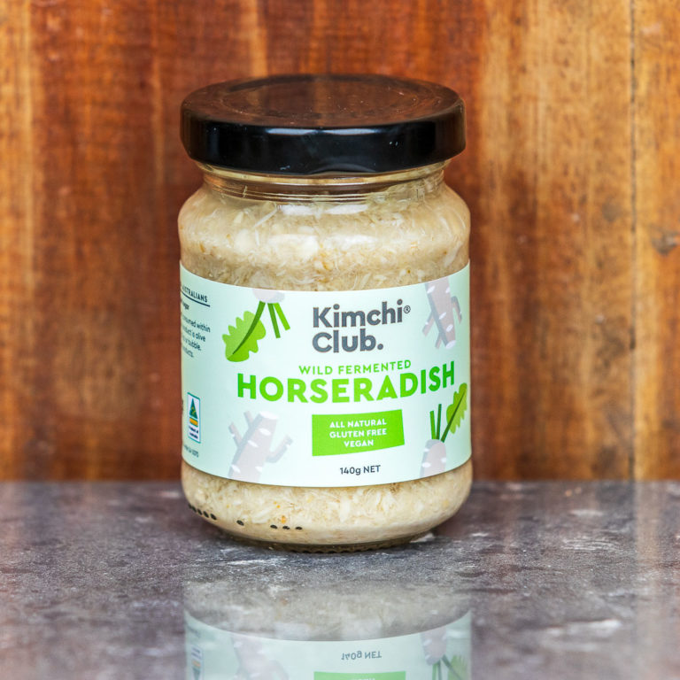 KIMCHI CLUB Wild Fermented Horseradish 140g The Green Pantry