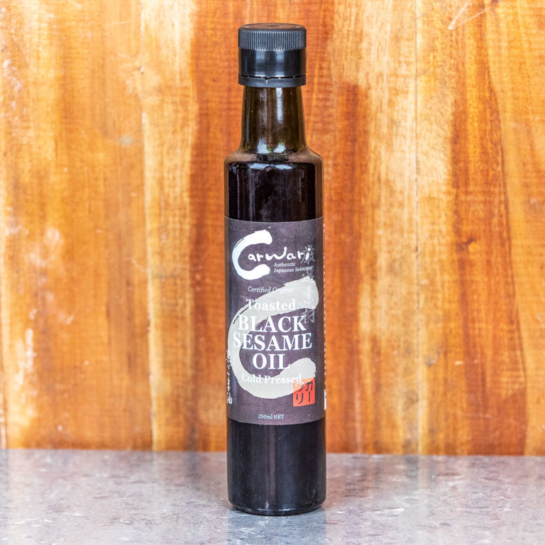 CARWARI Black Toasted Sesame Oil 250ml The Green Pantry